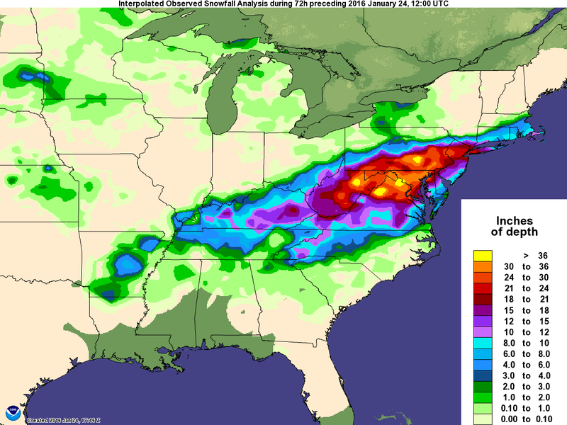Illustration for article titled This Weekend’s Colossal Snowstorm Shattered Even More Records than Expected